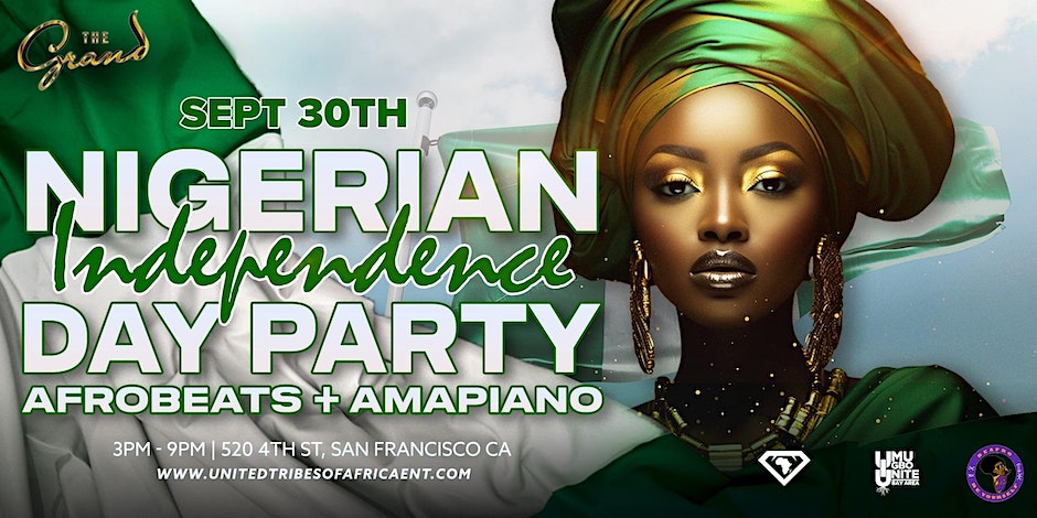 Nigerian Independence Day Day Party Afrobeats Amapiano At The