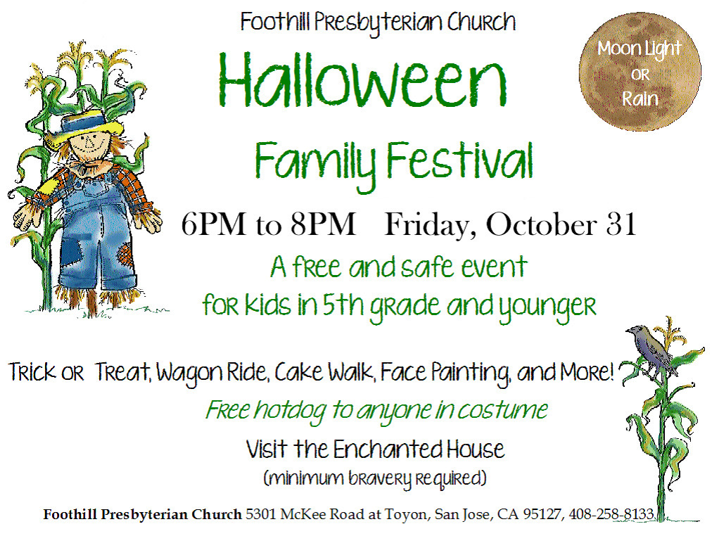 Halloween Family Fest at Foothill Presbyterian Church in San Jose ...