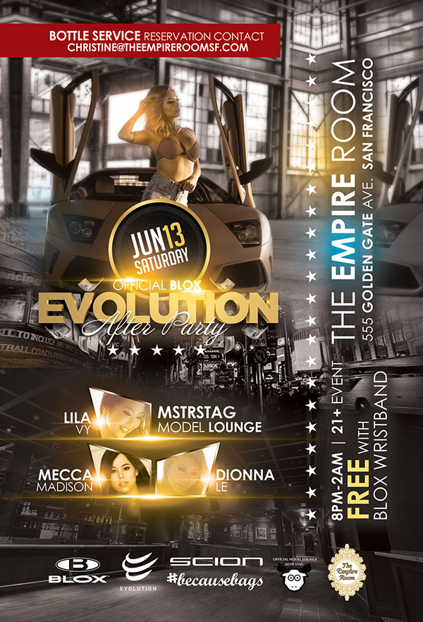 Blox Evolution Official After Party The Empire Room Sf At The - empire blox