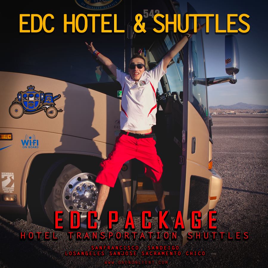 EDC Hotel & Shuttle Package at Las Vegas Motor Speedway in Las Vegas