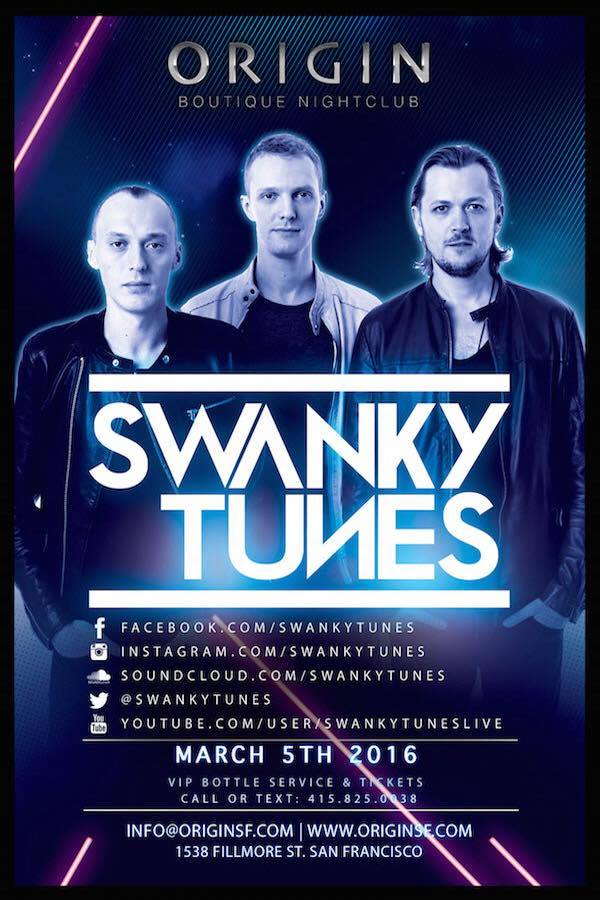 Swanky tunes летели