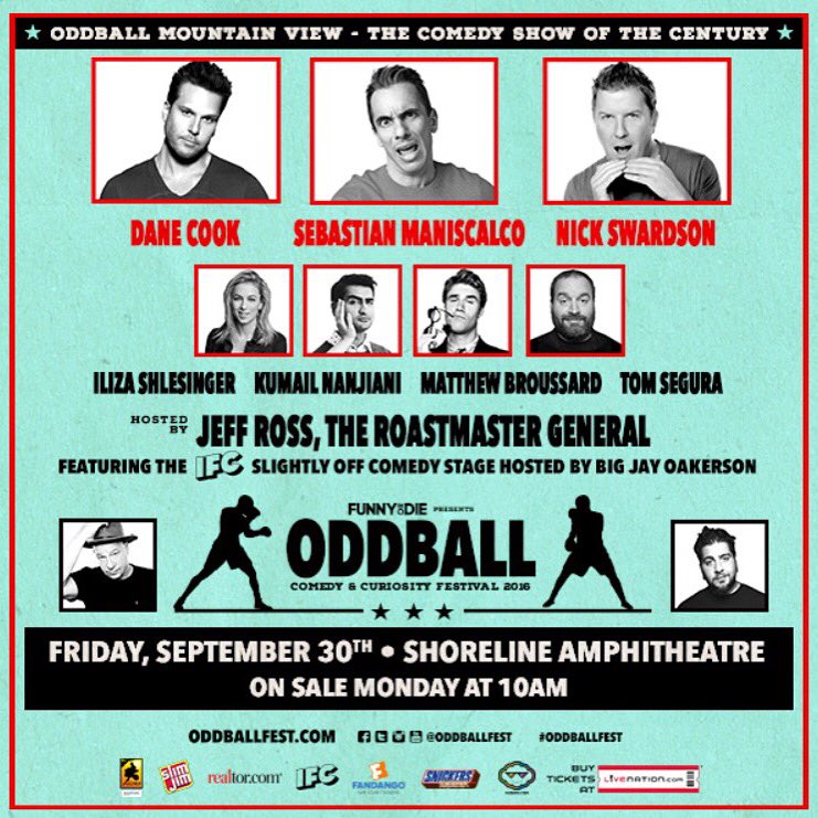 oddball comedy tour 2016