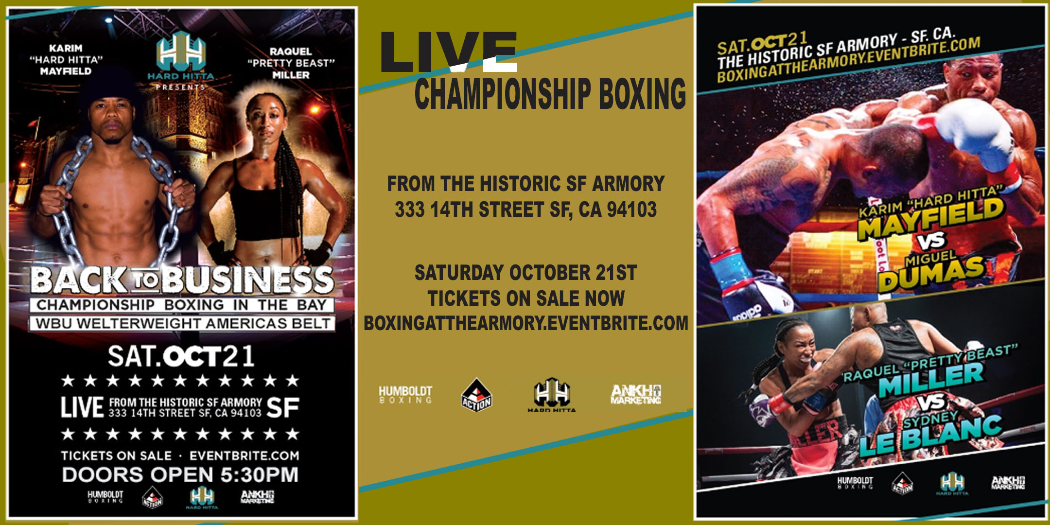 Back To Business Professional Boxing At The Historic Sf