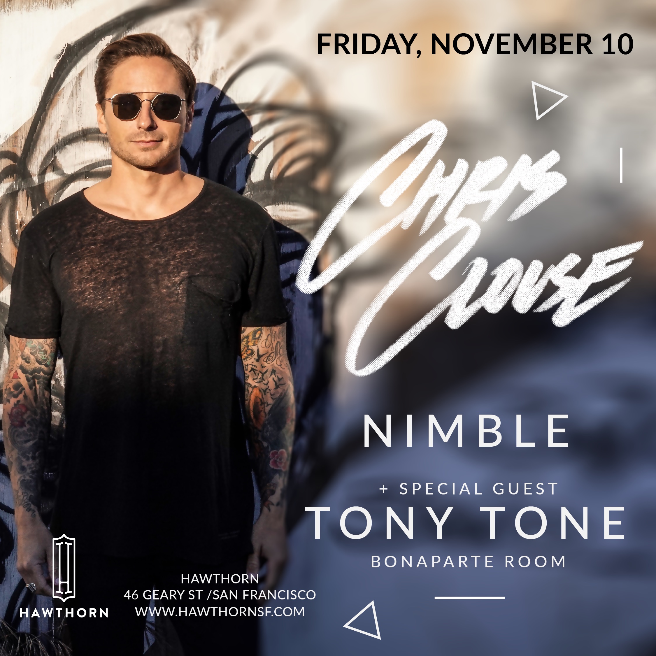 Chris Clouse, Nimble + TonyTone at Hawthorn in San Francisco - November ...