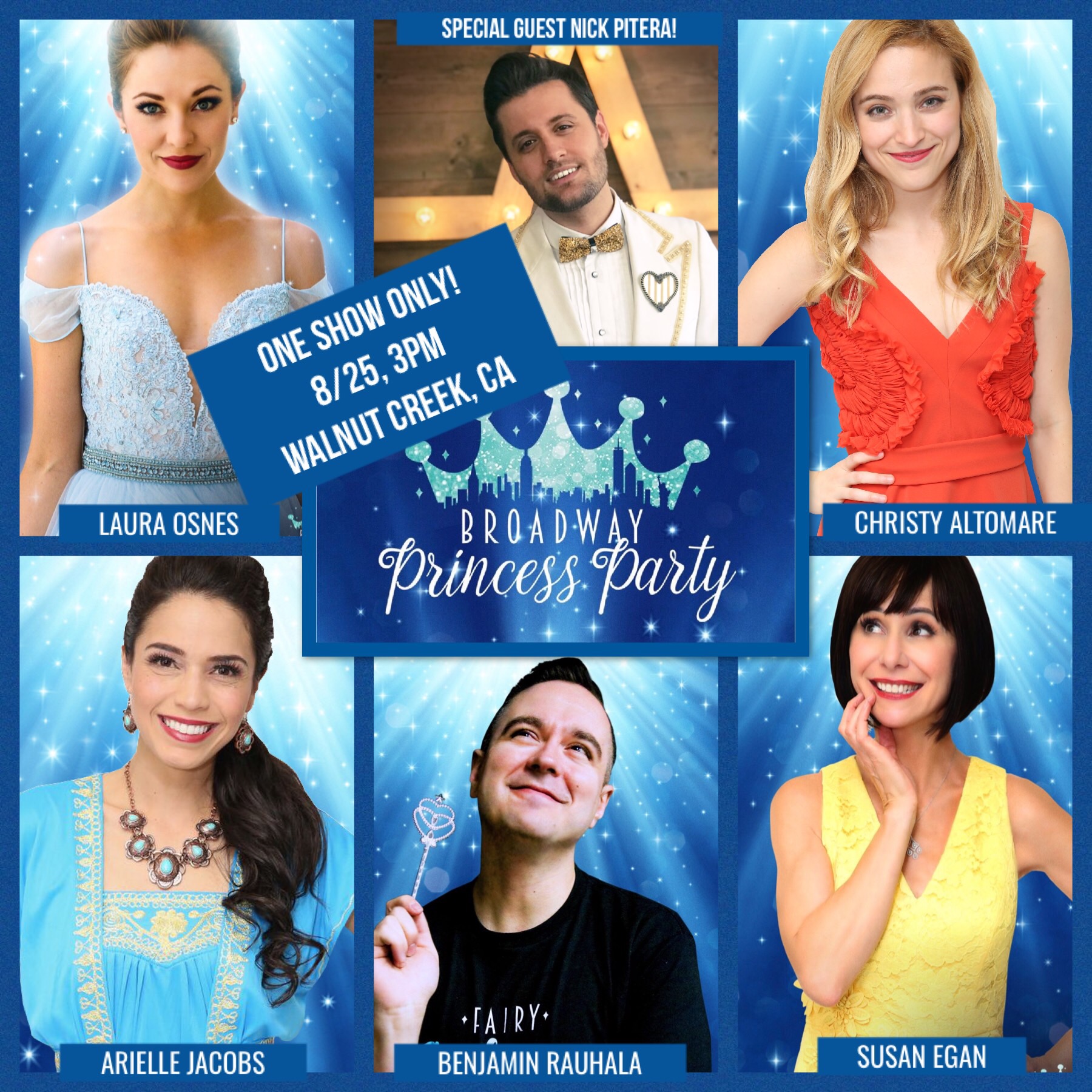 The Broadway Princess Party at Lesher Center for the Arts in Walnut ...