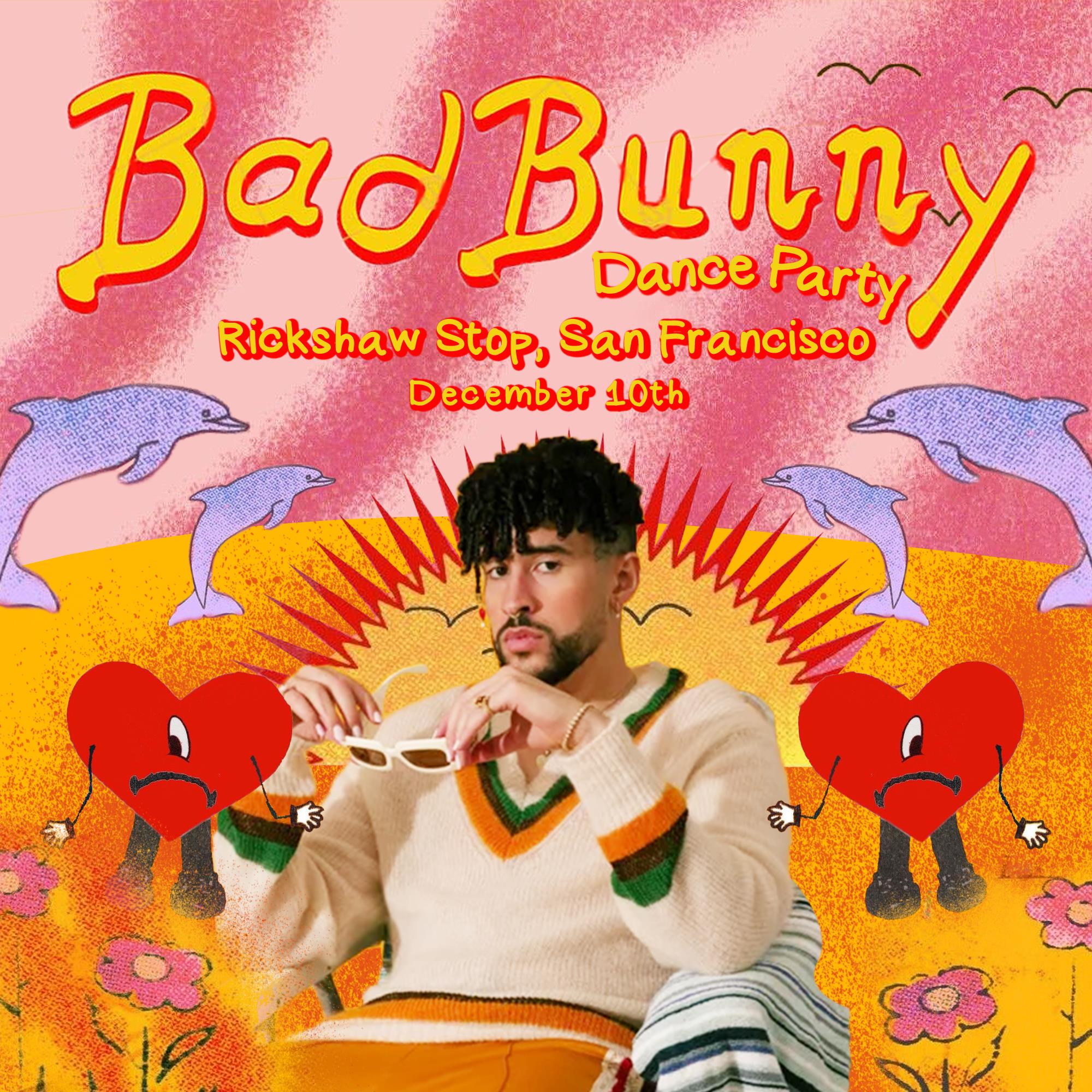 Bad Bunny Dance Party At Rickshaw Stop In San Francisco December 10 2022 Sf Station 