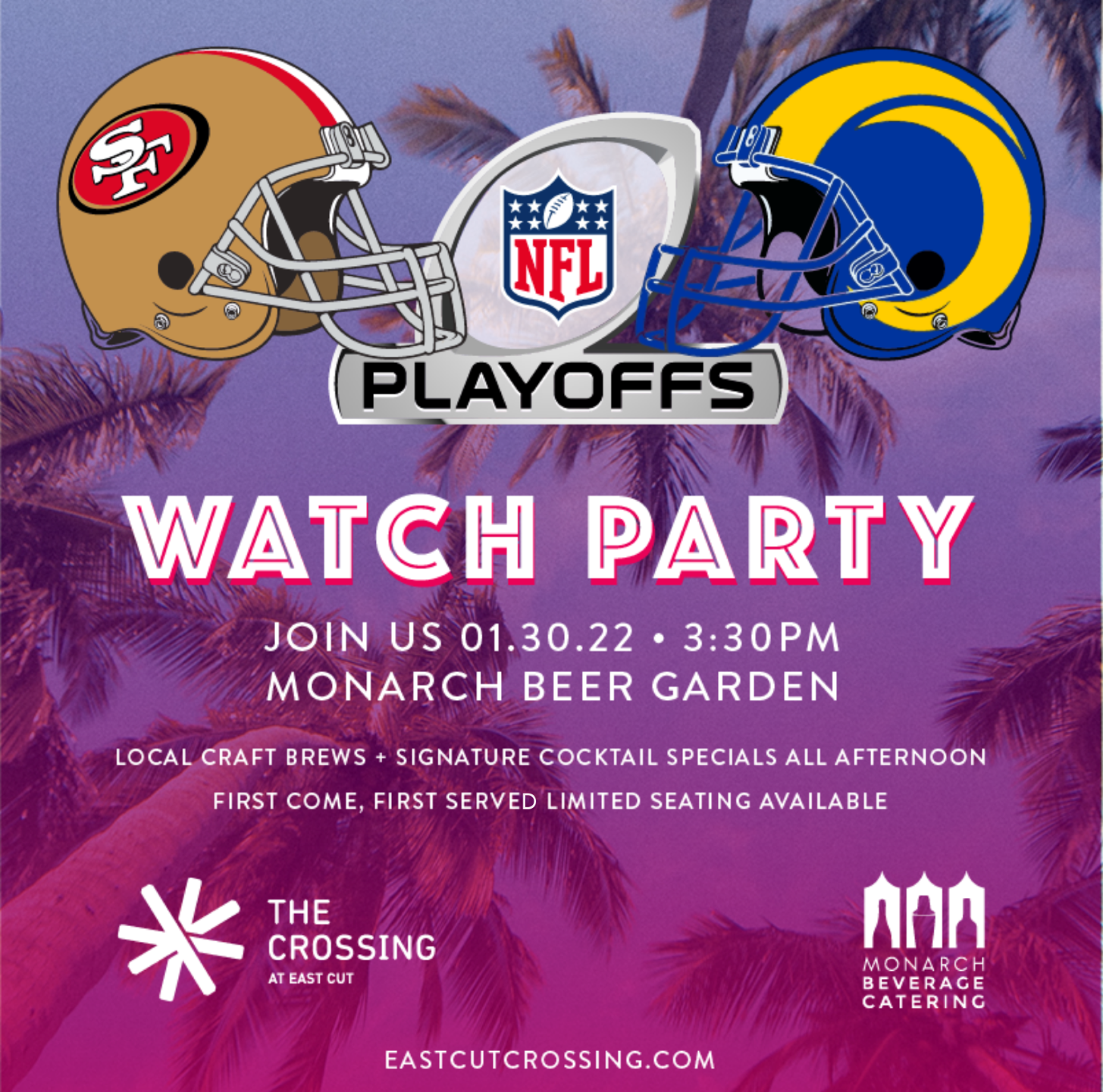 Tonight! Monday Night Football Watch Party @cruhou 