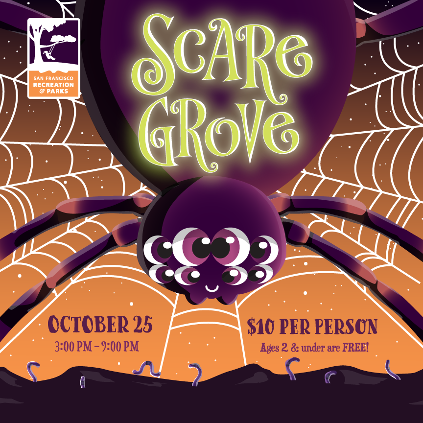 Scaregrove at Sigmund Stern Grove in San Francisco October 25, 2019