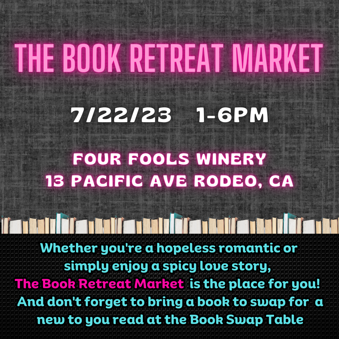 The Book Retreat Market at Four Fools Winery in Rodeo - July 22, 2023 ...
