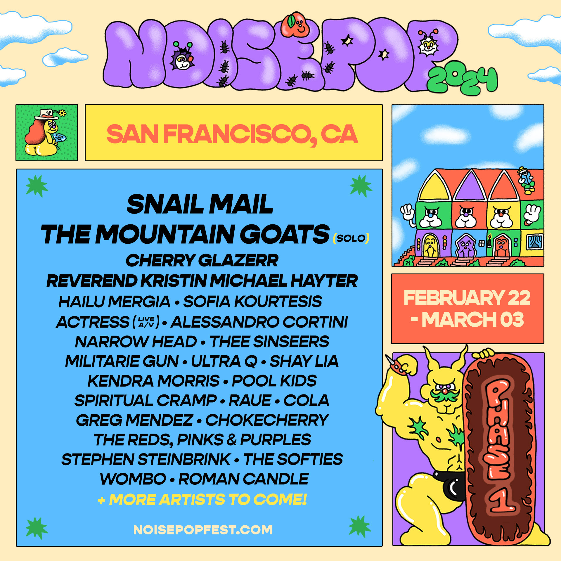 Noise Pop Music Festival at San Francisco The City in San Francisco