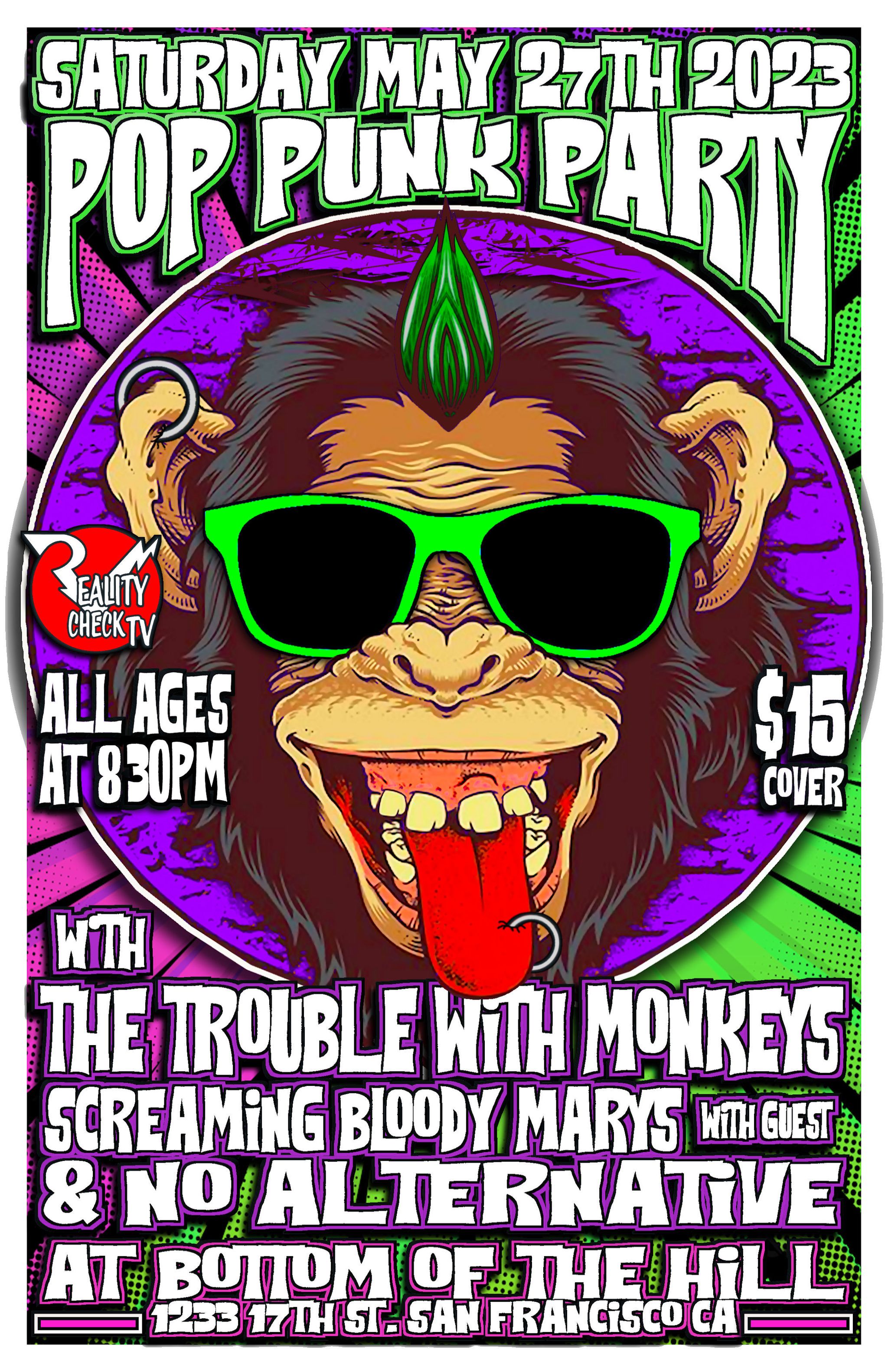 Reality Check TV presents... The Trouble with Monkeys, No Alternative ...