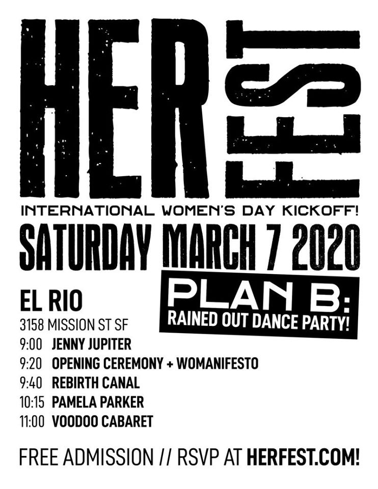HerFest 2020 at El Rio in San Francisco March 7, 2020 SF Station