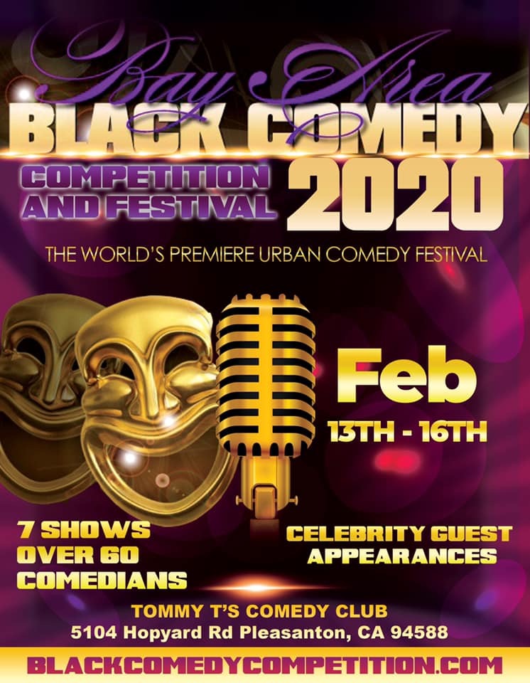 Bay Area Black Comedy Competition Festival 2020 at Tommy Ts Comedy