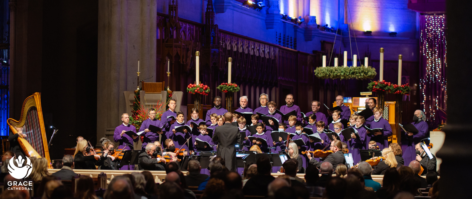 A Cathedral Christmas Concert at Grace Cathedral in San Francisco