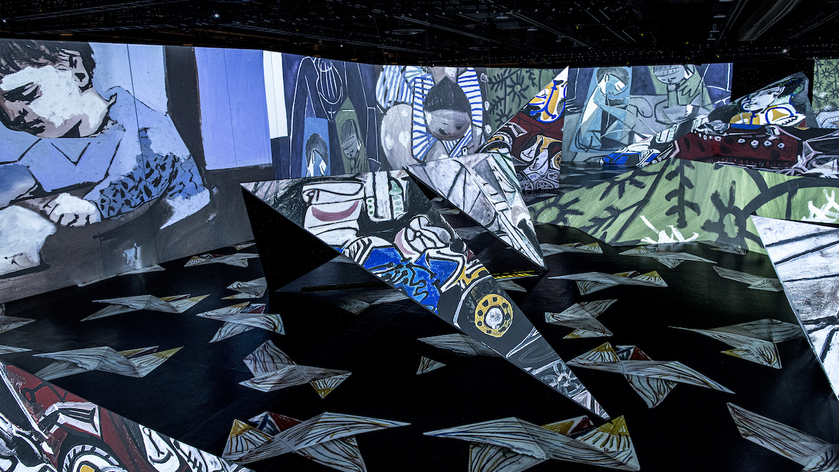 Imagine Picasso The Immersive Exhibition At San Francisco Armory In San ...