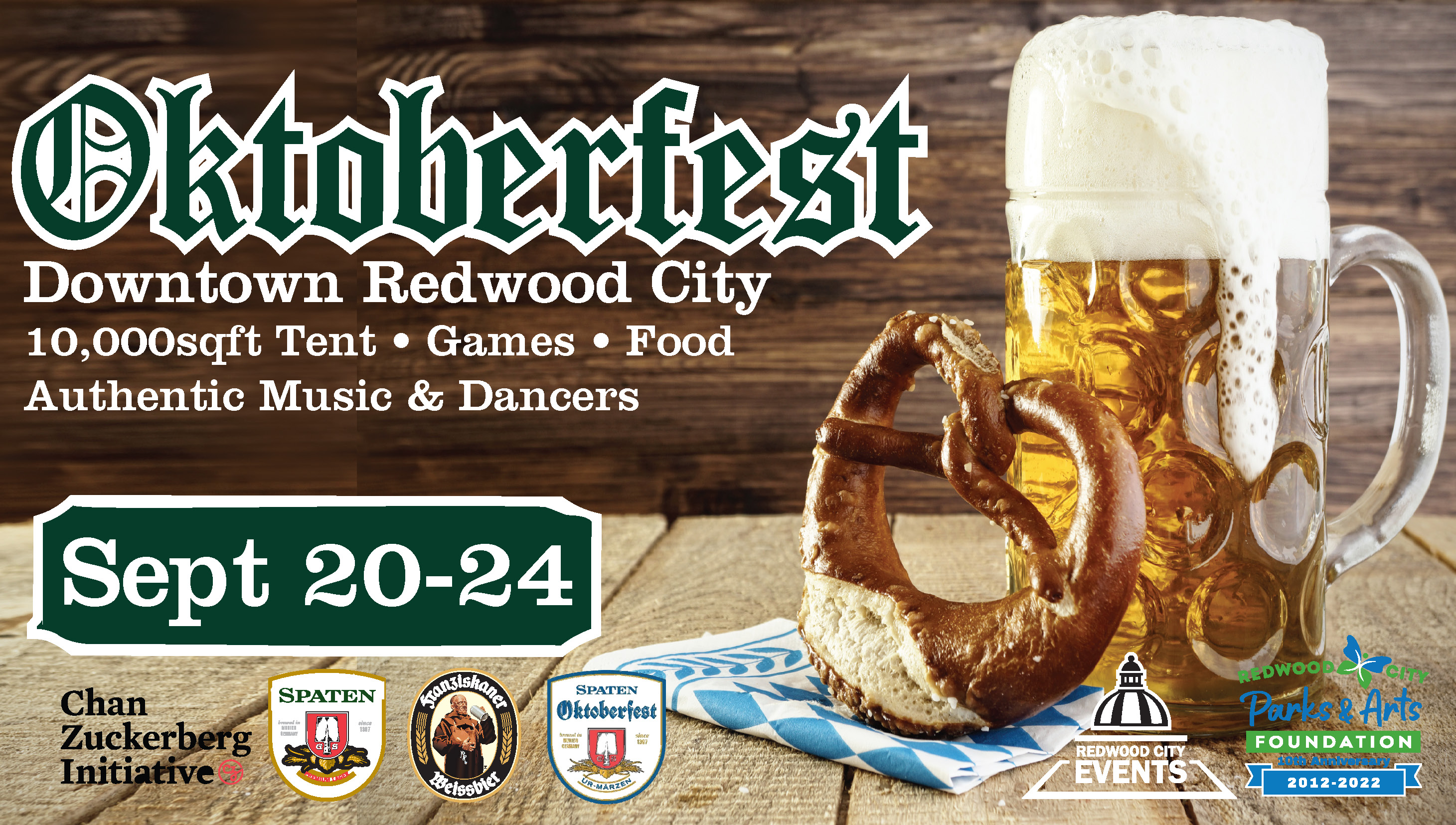 Oktoberfest Downtown Redwood City 2023 at Courthouse Square Downtown