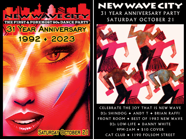 New Wave City 31-Year Anniversary Party at Cat Club in San