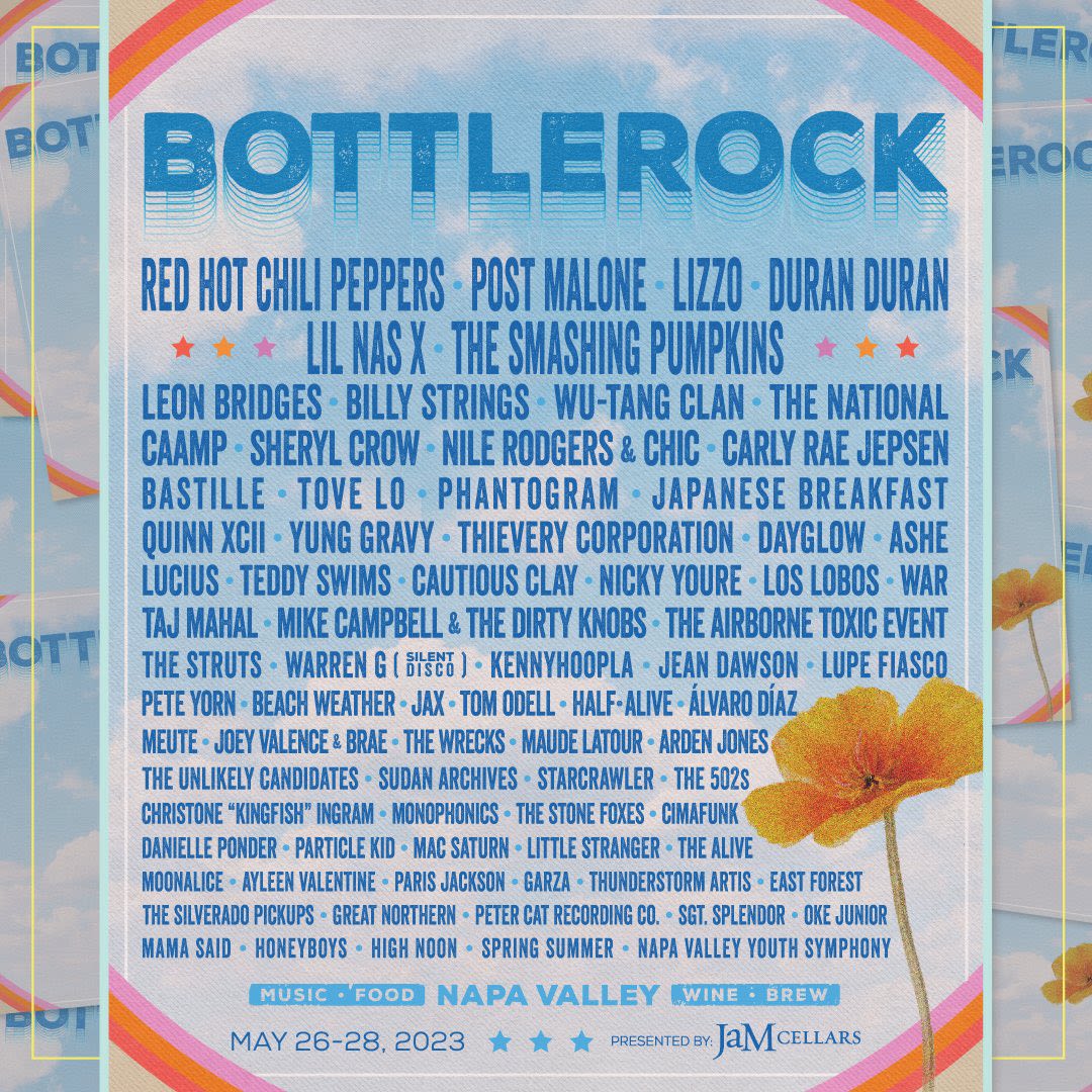 BottleRock Napa Valley Festival 2023 at Napa Valley Exposition in Napa