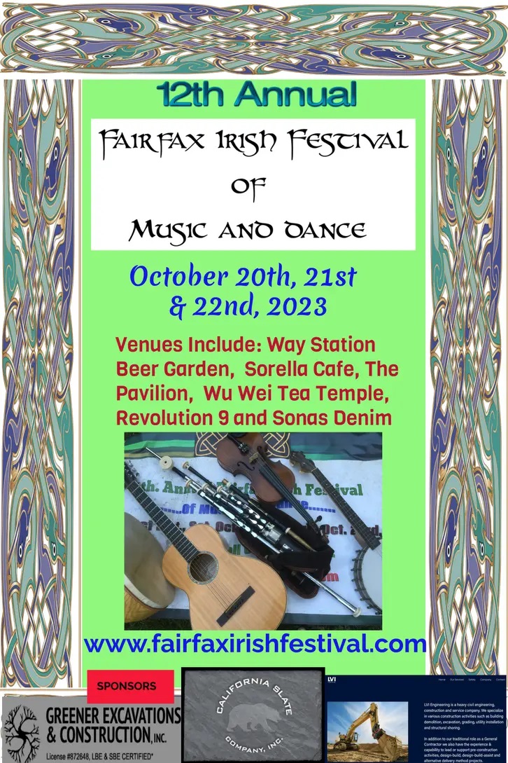 Fairfax Irish Festival of Music and Dance 2023 at Downtown Fairfax in