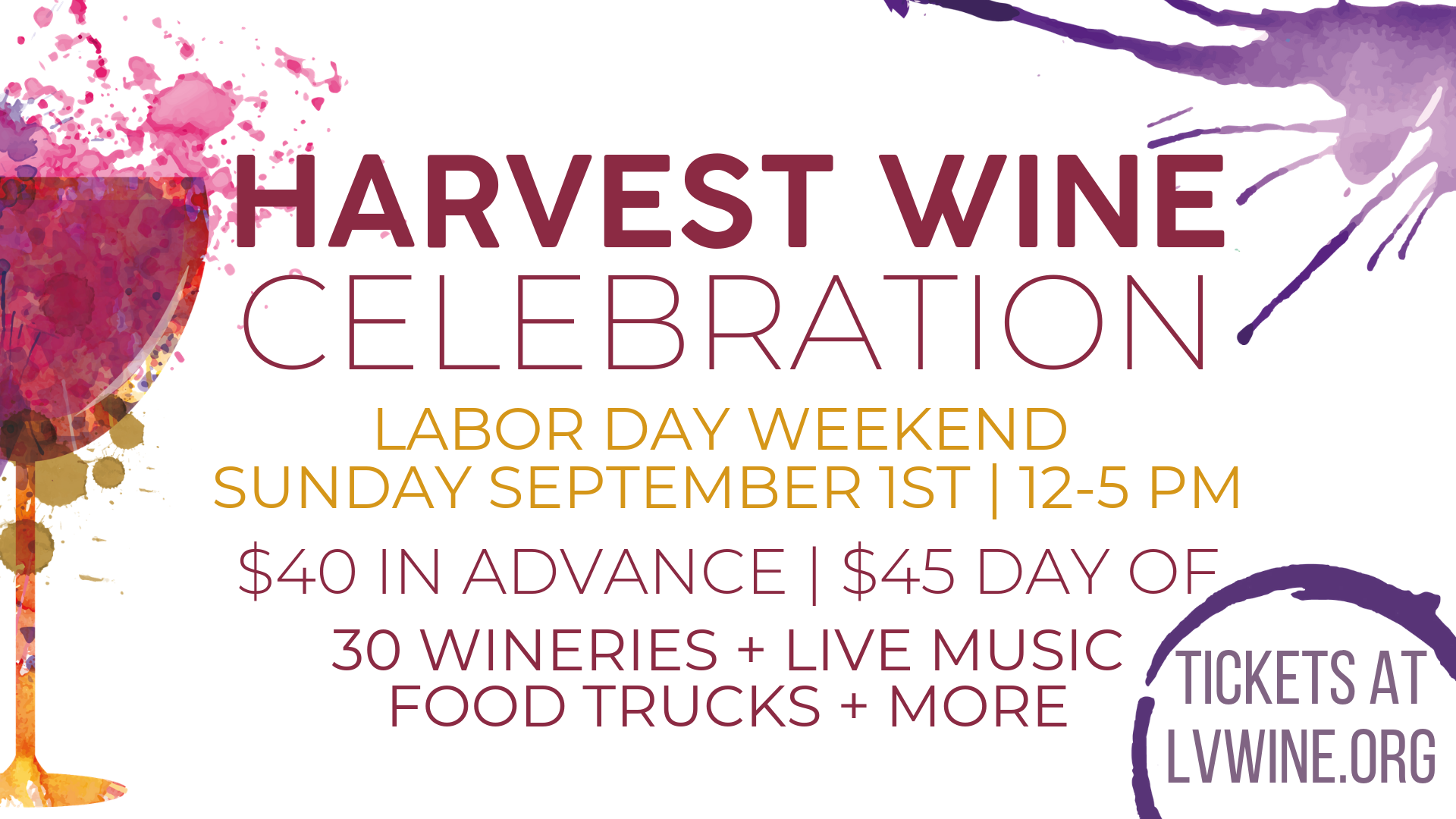 Harvest Wine Celebration Livermore Valley Wine Country At Livermore