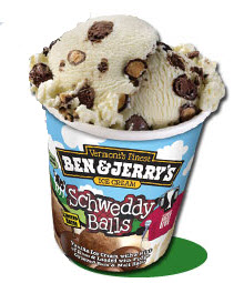 Ben & Jerry's Schweddy Balls Ice Cream