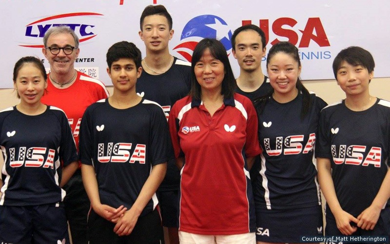 Olympics Table Tennis / Results from the mixed doubles event at the