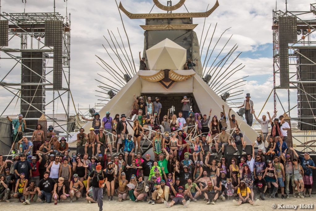 Three Burning Man Camps from their Origins to the Burn SF