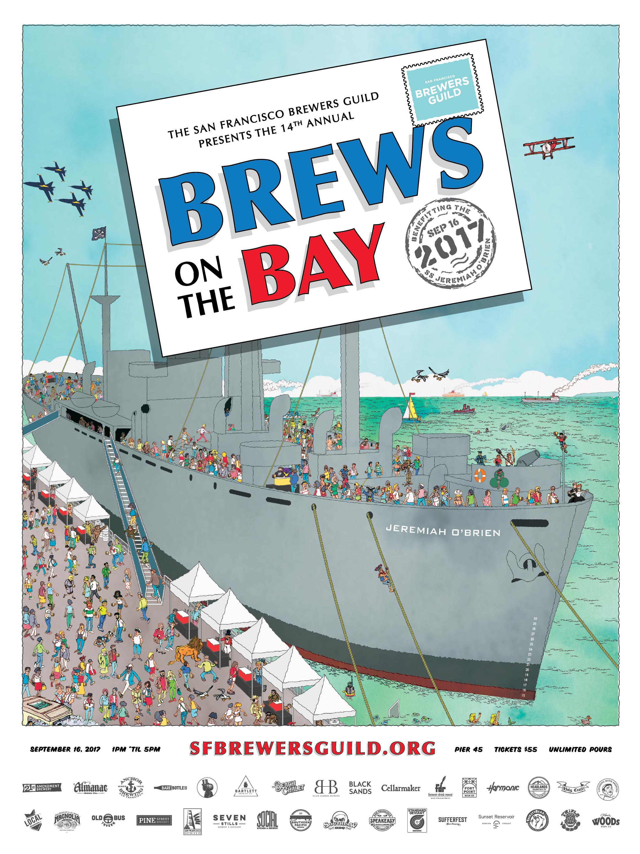 Brews on the Bay & Inside the SF Brewers Guild, Advocates for Locally