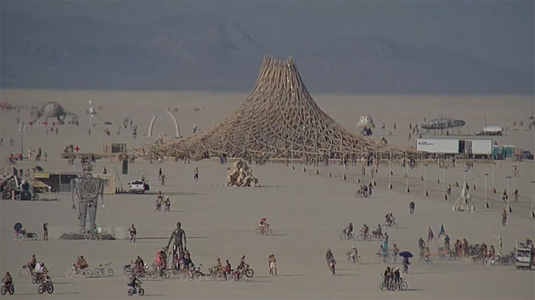 Watch Burning Man Live Webcast SF Station