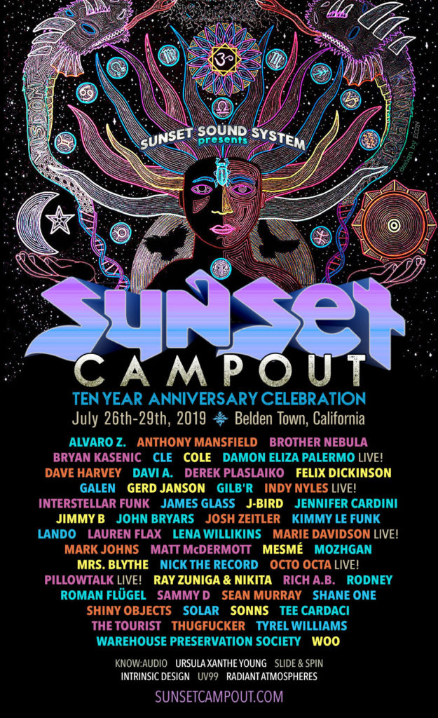 Sunset Sound System Hosts 10th Annual Campout and Celebrates 25th