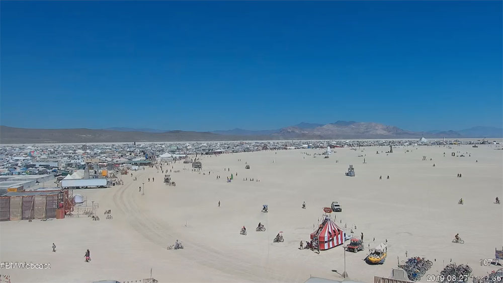 Watch Burning Man Live Webcast SF Station